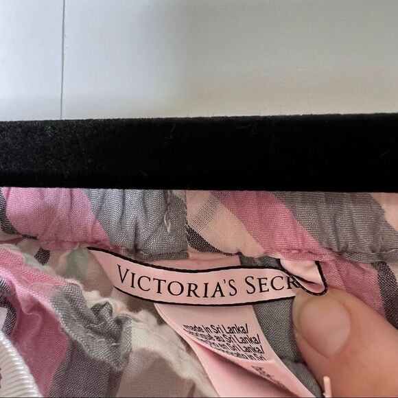 Nwot Victoria Secret boho off the shoulder striped top oversized fit XS - Picture 5 of 15